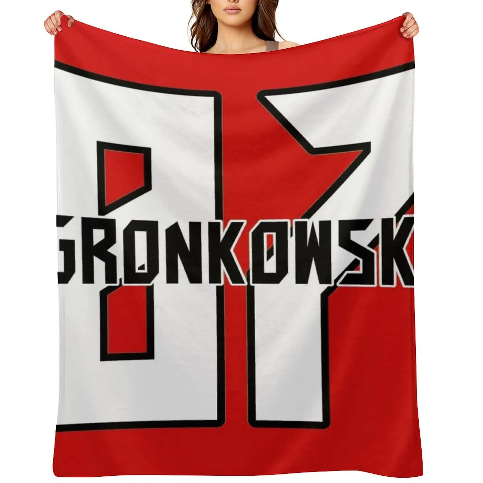 

Rob Gronkowski Throw Blanket Stuffeds Beach Decorative Sofas Soft Plush Plaid Blankets