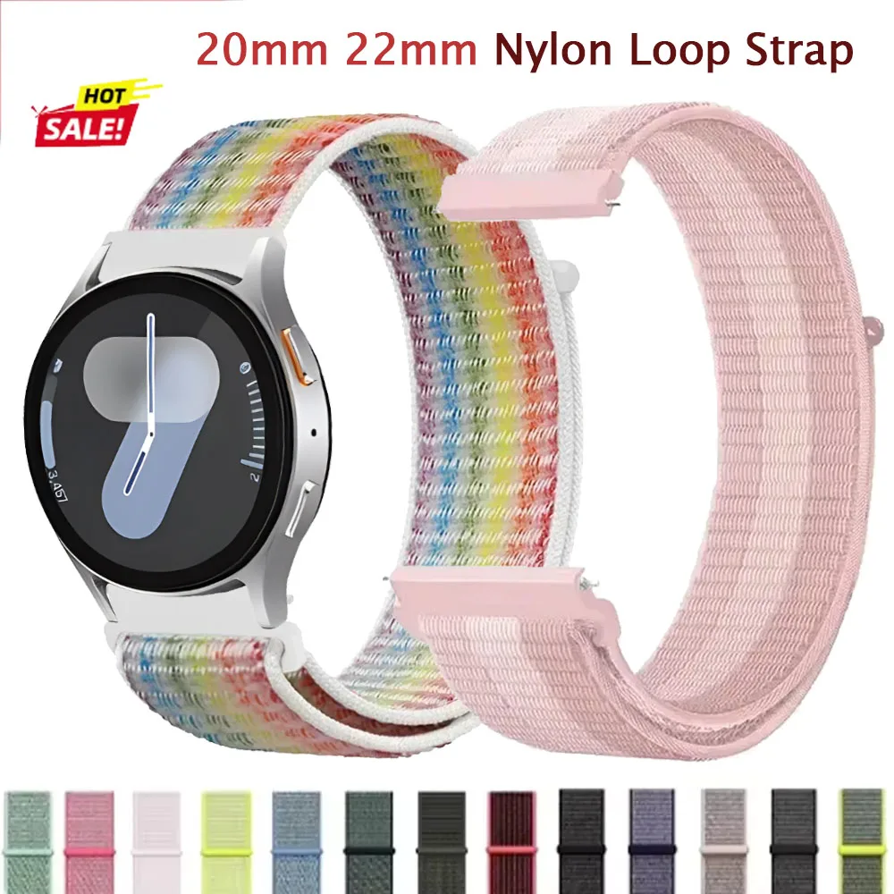 Pasek nylonowy 20mm 22mm do Huawei Watch GT6, GT6 Pro/GT5, 4, 3, 2, 46mm, sportowy pasek do Huawei Watch Ultimate/Buds/GT2e, GT2Pro/GT3 SE/G