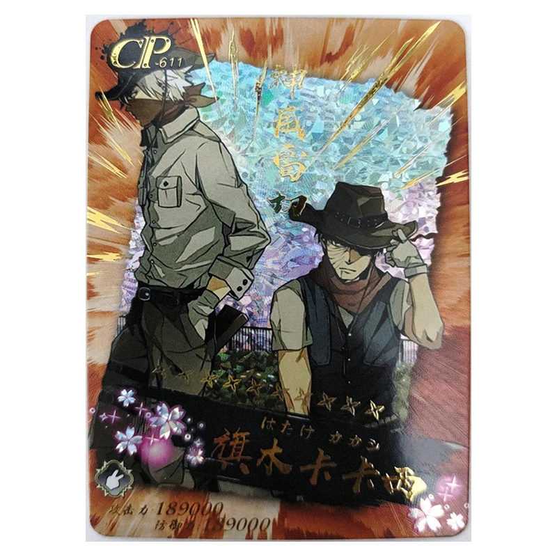Anime NARUTO Rare CP Game Itachi Kushina Haruno Sakura Namikaze Minato Tenten Kakashi Collectible Cards Birthday Toys Gift view 5