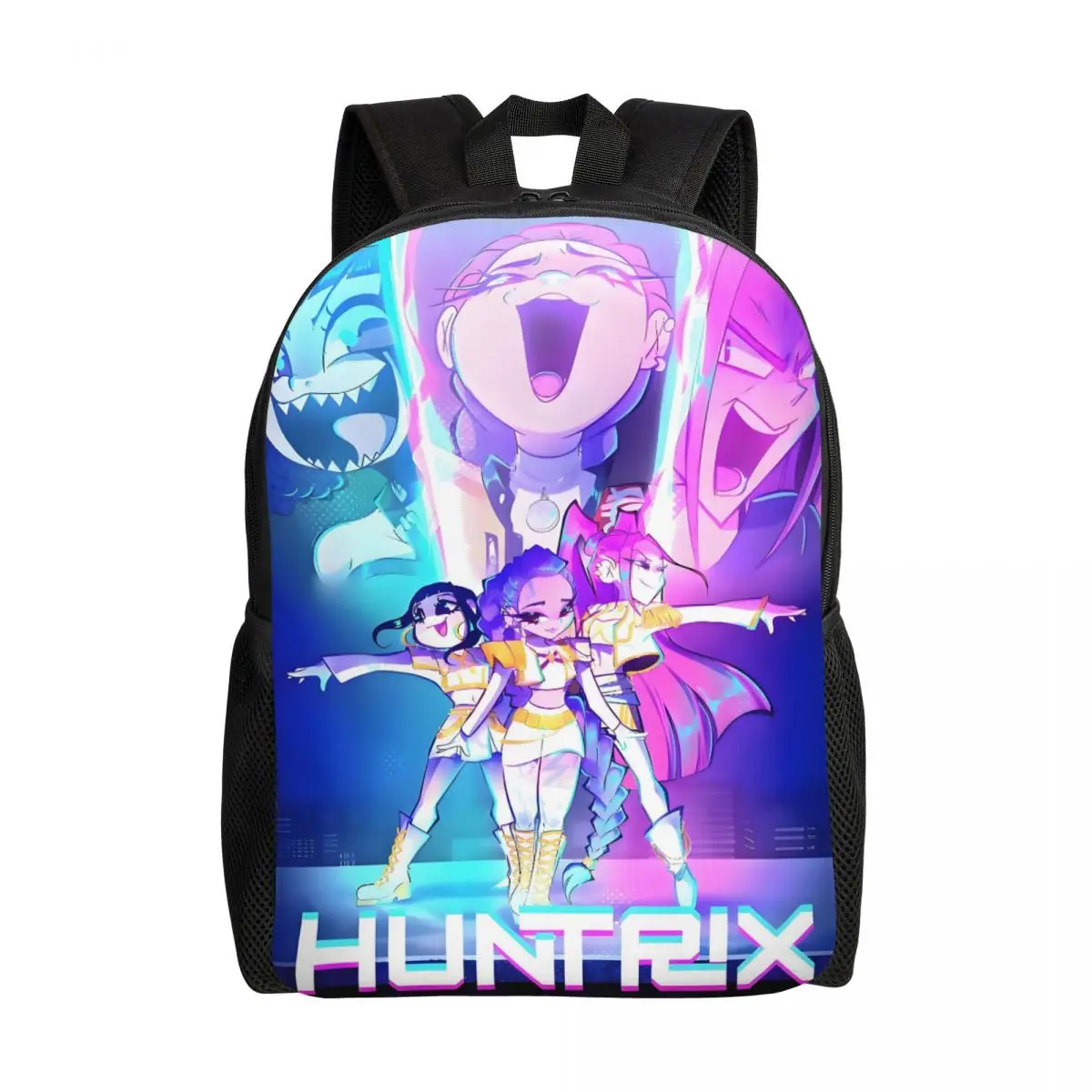 

Рюкзак Kpop Hunter Demons на заказ для женщин и мужчин, водонепроницаемая школьная сумка для колледжа, охотничья сумка с принтом, сумки для книг