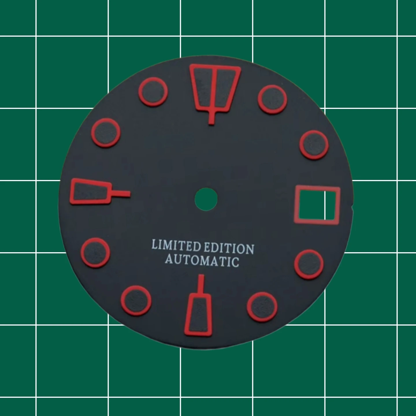 Customized NH35 Dial 28.5mm Watch Dial Fit for NH35 NH36 7S26 Movement SKX007 6105 Turtle Tuna Samurai Watch Case Surface Dial view 6