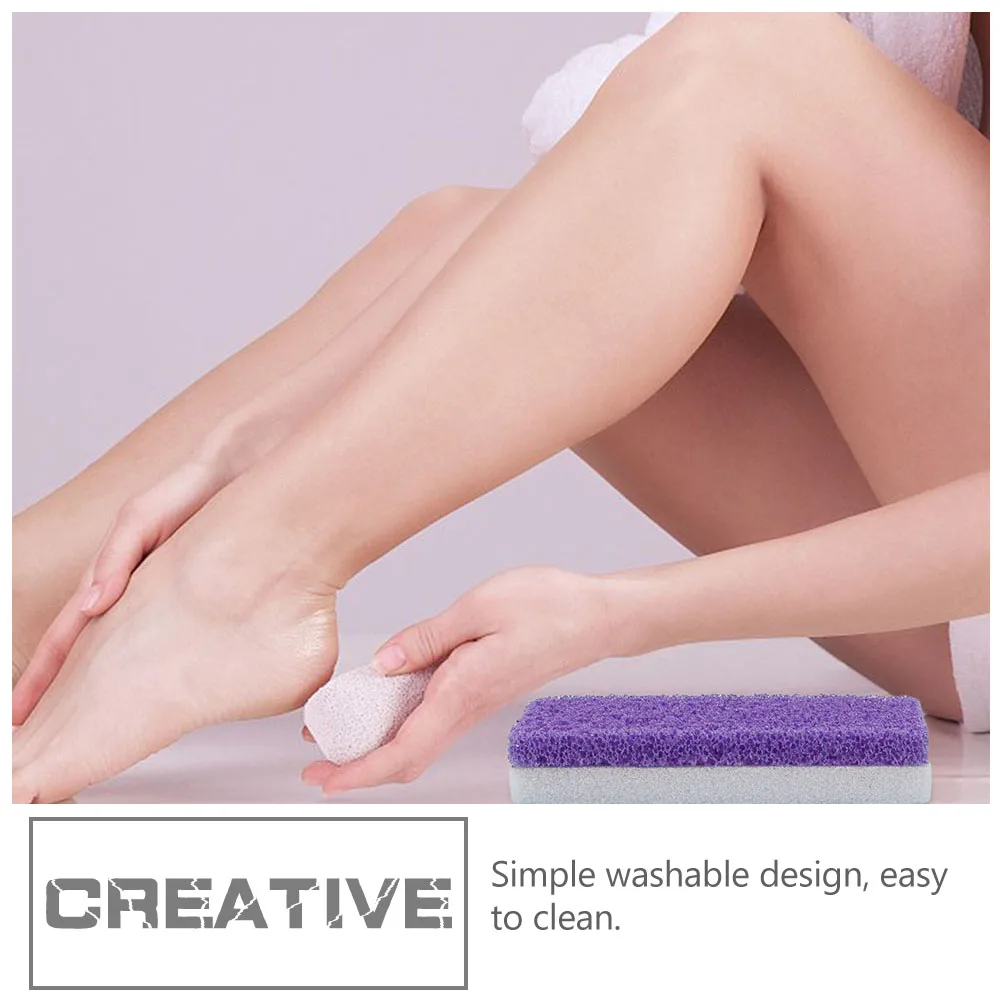 

2pcs Rubbing Stone Callus Remover Pedicure Tool Dead Skin Scraper Durable Foot Care File Exfoliating Trimmer Foot for Smooth