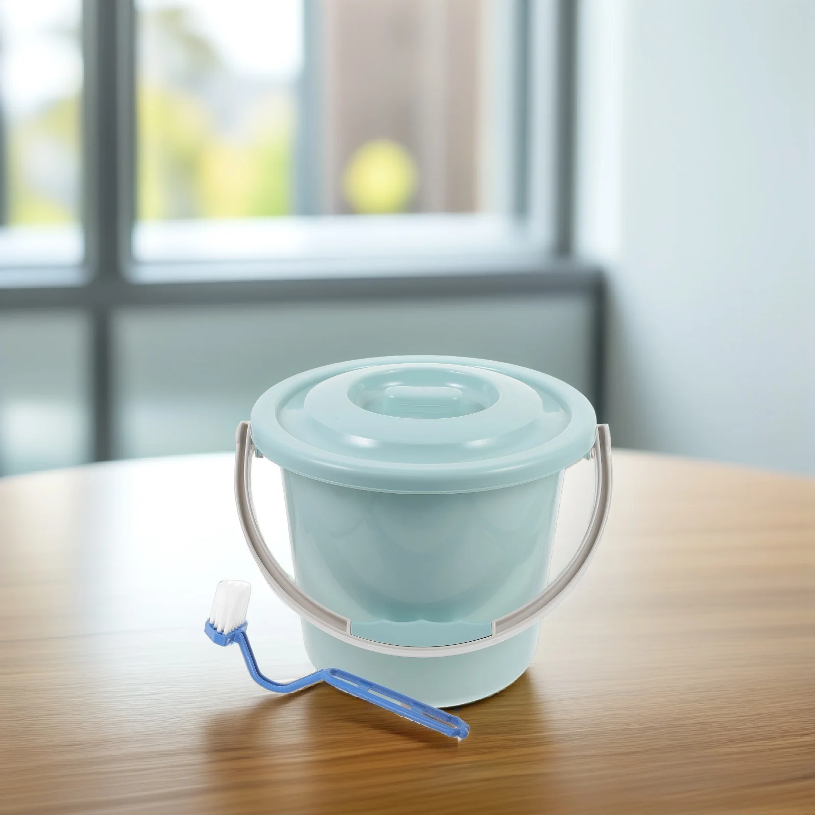 وعاء غرفة المبولة المحمول لكبار السن، قاعدة غير قابلة للانزلاق خفيفة الوزن ومتينة للاستخدام في المستشفى المنزلي، وعاء المرحاض في حالات الطوارئ #5