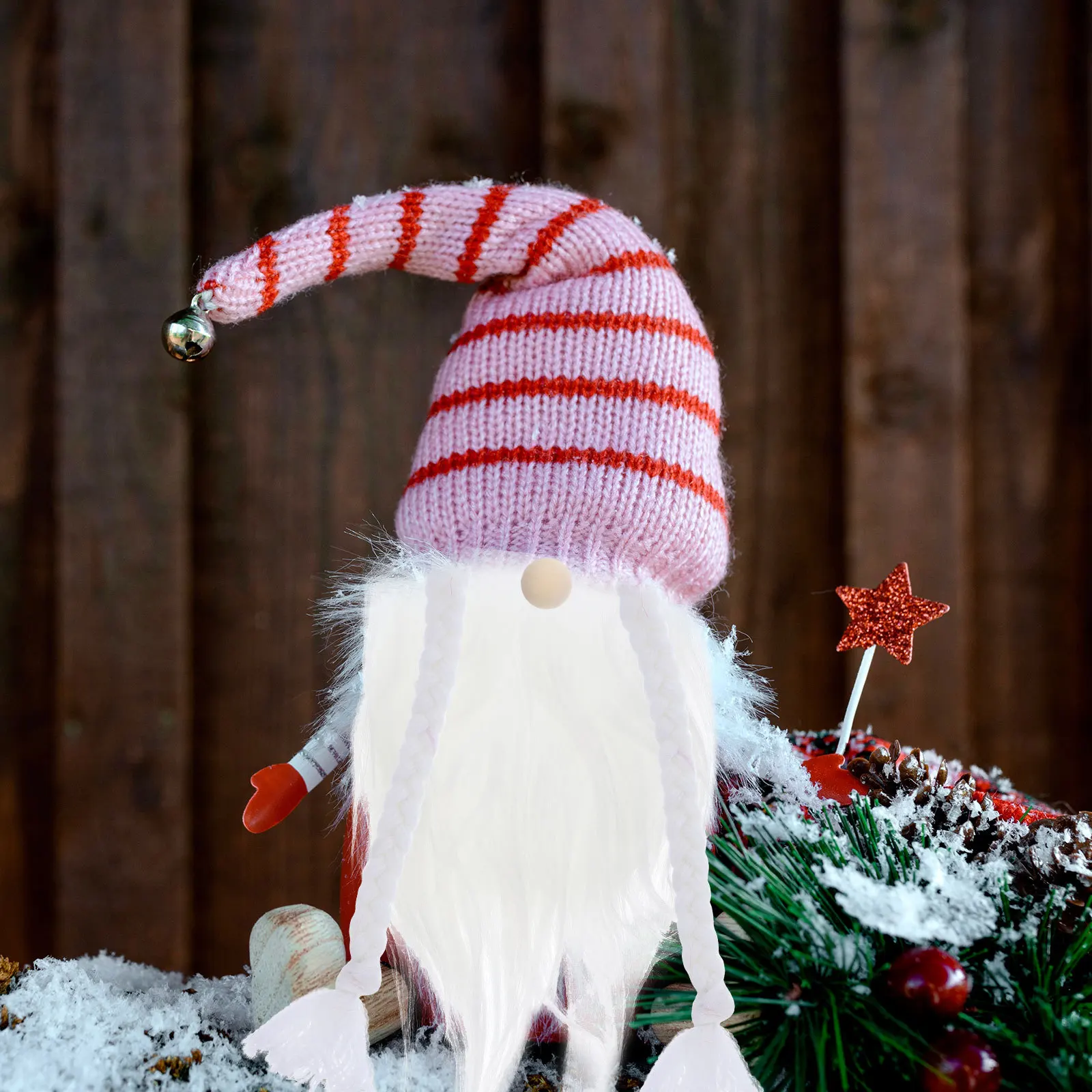 

1Set Gnome Beards Braids DIY Artificial Beard Materials for Creative Room Holiday Decorations Gnome Beards for Crafting