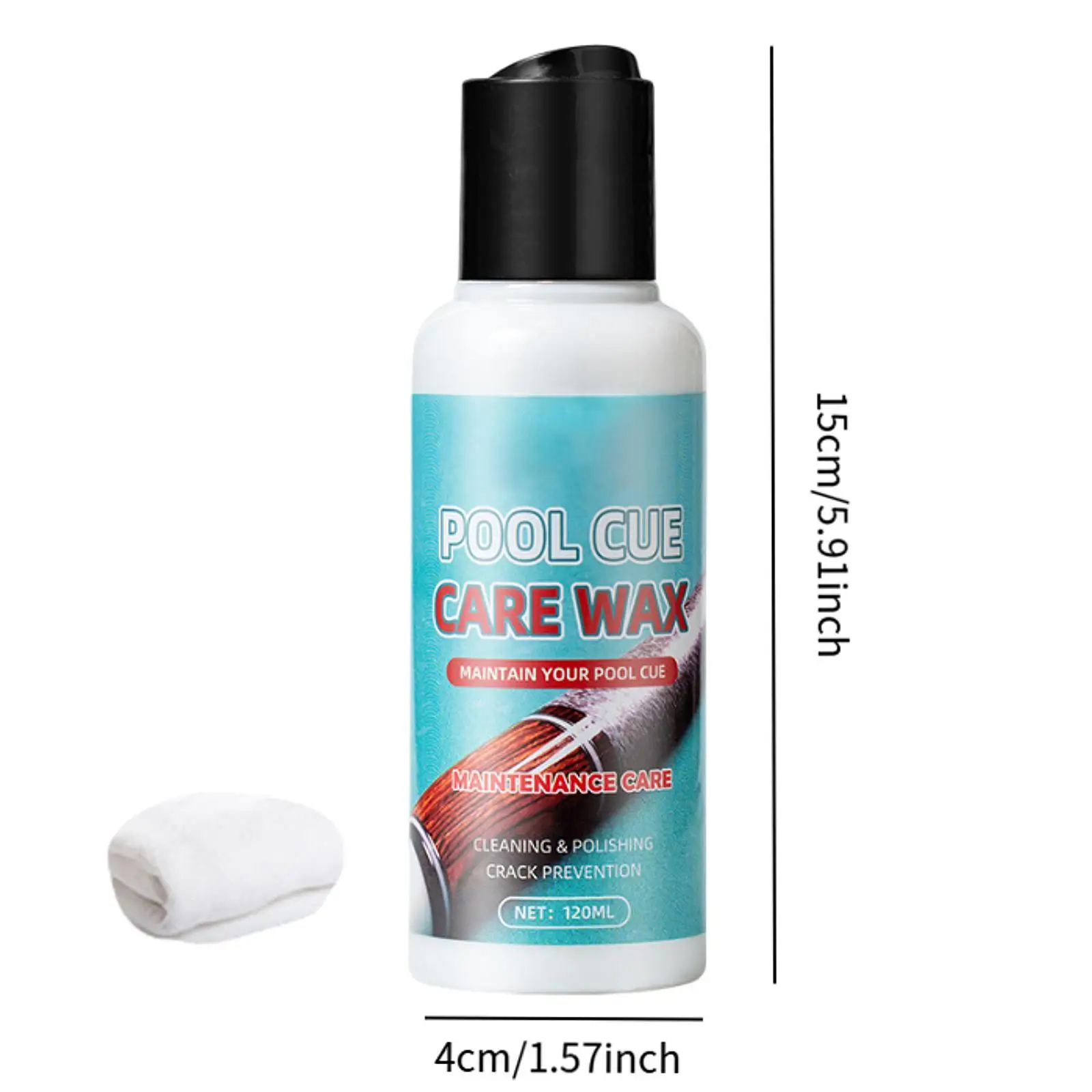 Strumento per la cura delle stecche da biliardo per la nutrizione profonda, prestazioni fluide