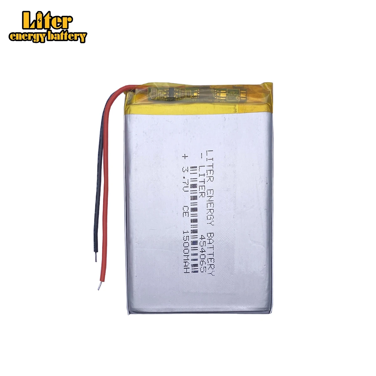 Polymeer Batterij 454065 1500Mah 3.7V Smart Home Mp3 Speakers Li-Ion Batterij Voor Dvr, Gps, Mp3, Mp4, Mobiele Telefoon, Luidspreker