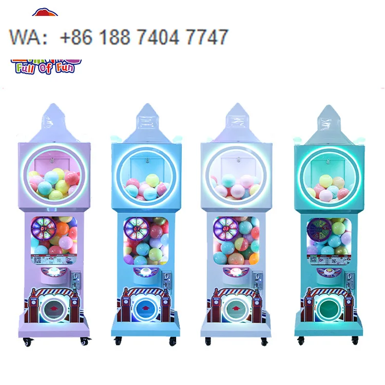 

China Manufacturer's for Toy Machine Coin Mechanism Capsules Vending Machine Wholesale Coin Operated Games