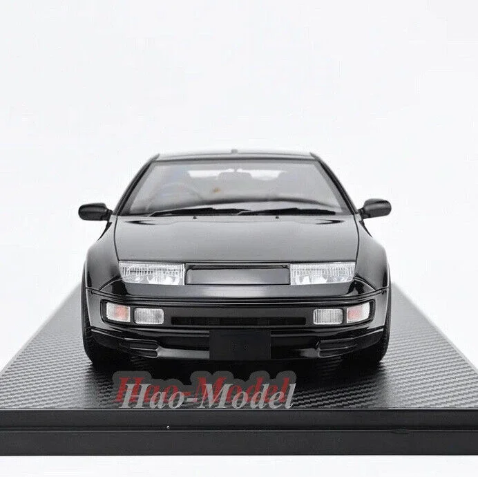 IG 1/18 For Nissan Fairlady Z Z32 2by2 Resin Car Model Diecast Simulation Toy Boys Birthday Gift Hobby Display Collection Black