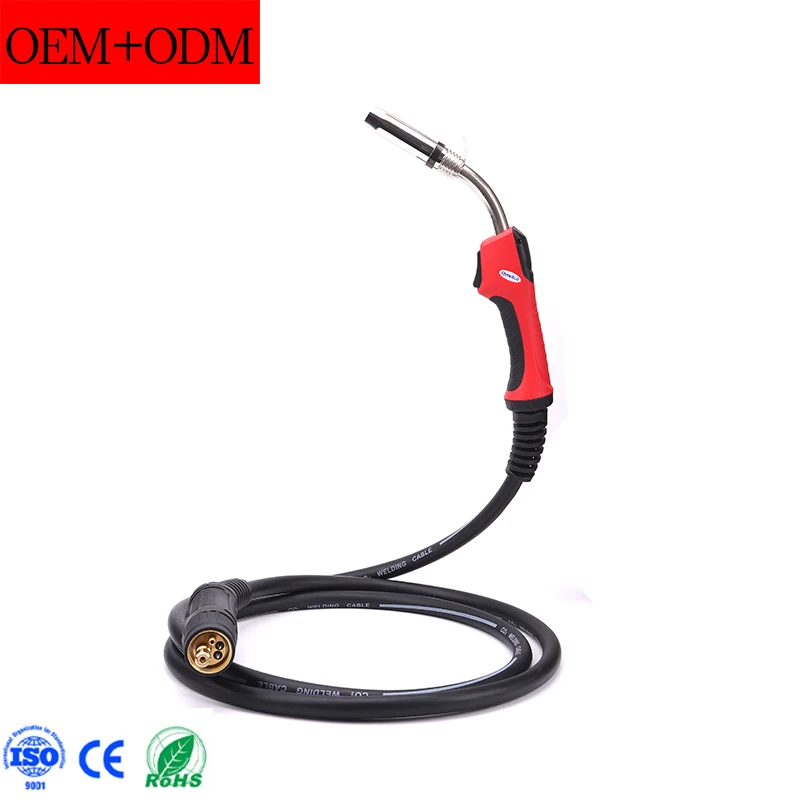 Welding Gun 4M 36KD MIG TORCH Air Cooled Euro Connector MB36KD 014.0144 0.6-1.0mm Wire Diameter CE Certified view 2