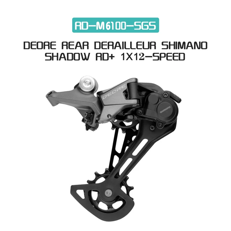 Deore M6100 1x12 Speed Derailleurs Groupset HG-M6100 Chain 12 Speed M6100 Right Shift Lever Rear Derailleur 46T 50T 52T Cassette