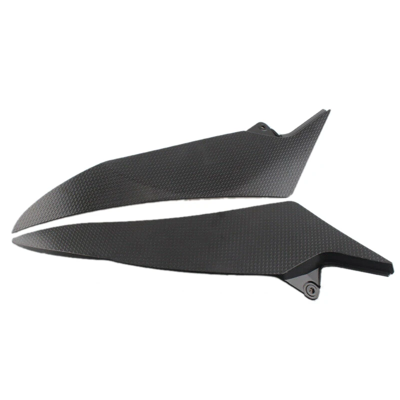 Motorcycle Black Gas Tank Side Cover Panel Fairing Trim Cowl For Yamaha YZF R1 2009-2014 YZF-R1 YZFR1