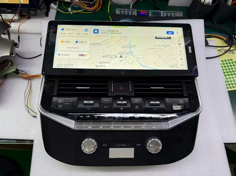 For Toyota Land Cruiser LC100 For Lexus LX470 2002~2007 Backup Camera Support Android 13 GPS Navigation Stereo player Head Unit