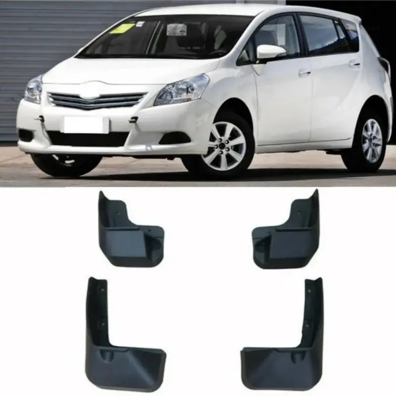 

4pcs Car Mudguards Mudflaps Tire Fenders For Toyota Verso AR20 2009-2018 Wheel Mud Flaps Mud guards Splash Guards Accessories