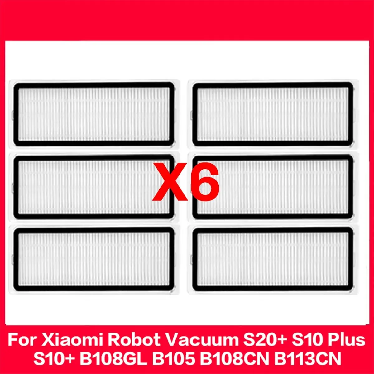 【Newest AT03】For Robot Vacuum S20+ / S10 Plus /S10+/ B108GL / B105 / B108CN Spare Parts Mop Filter Main Side Brush Accessories