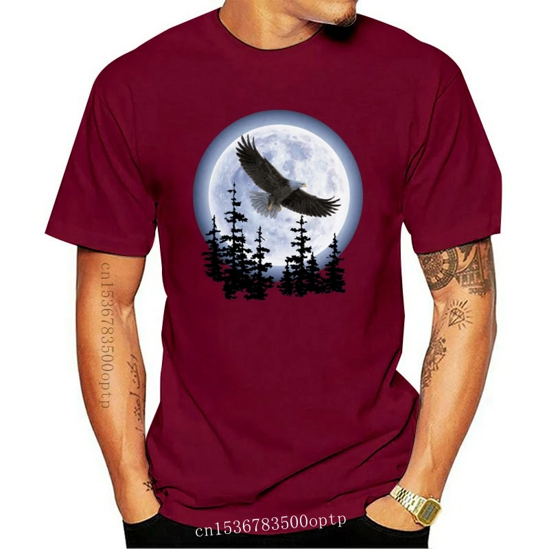 New Flying Eagle Dark Night Men T-Shirt Xs-3Xl Streetwear Casual Tee Shirt