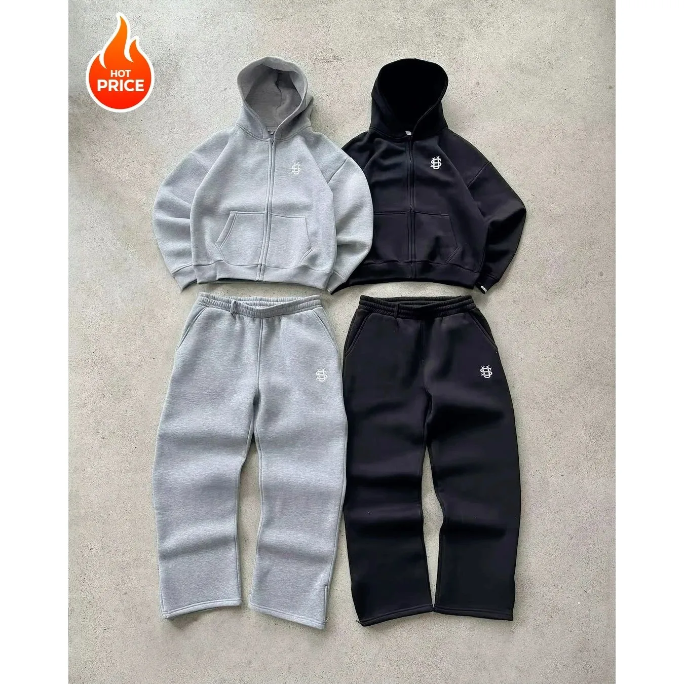 

Спортивные брюки-джоггеры Y2K с вышивкой, свободного кроя, прямые штанины, чистый стиль, нейтральный материал ПВХ, зимняя коллекция