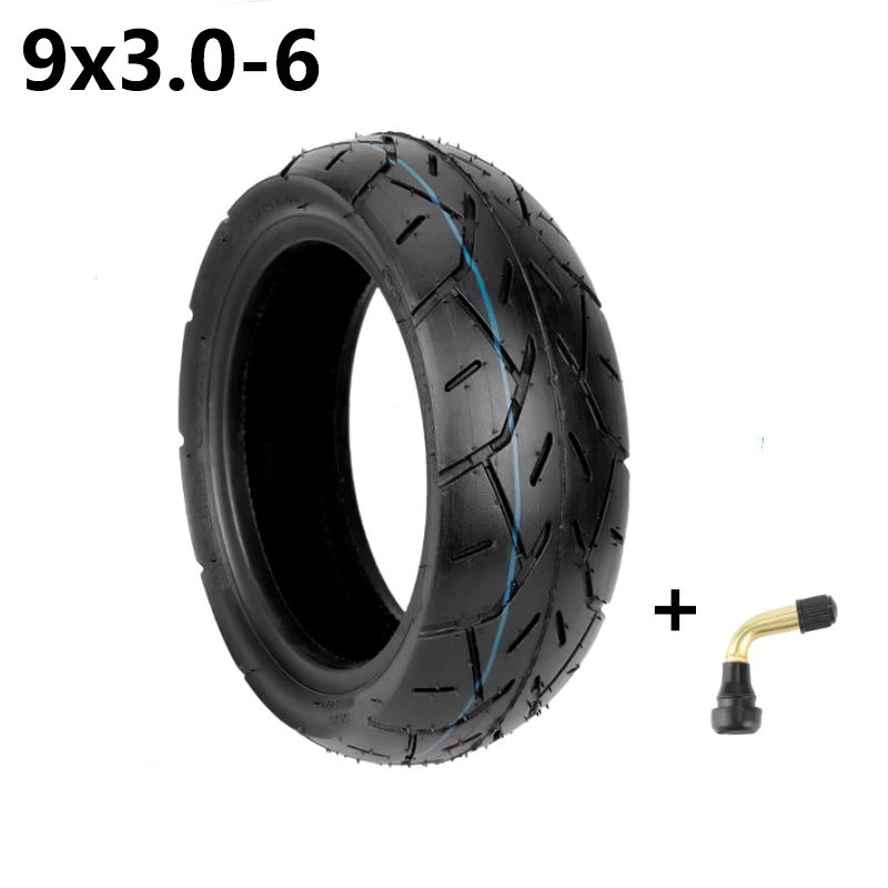 

High Quality 9 Inch 9x3.0-6 Vacuum Tyre 9x3.00-6 Tubeless Tire fit for Electric Scooter Mini Motorcycle wheel Accessories