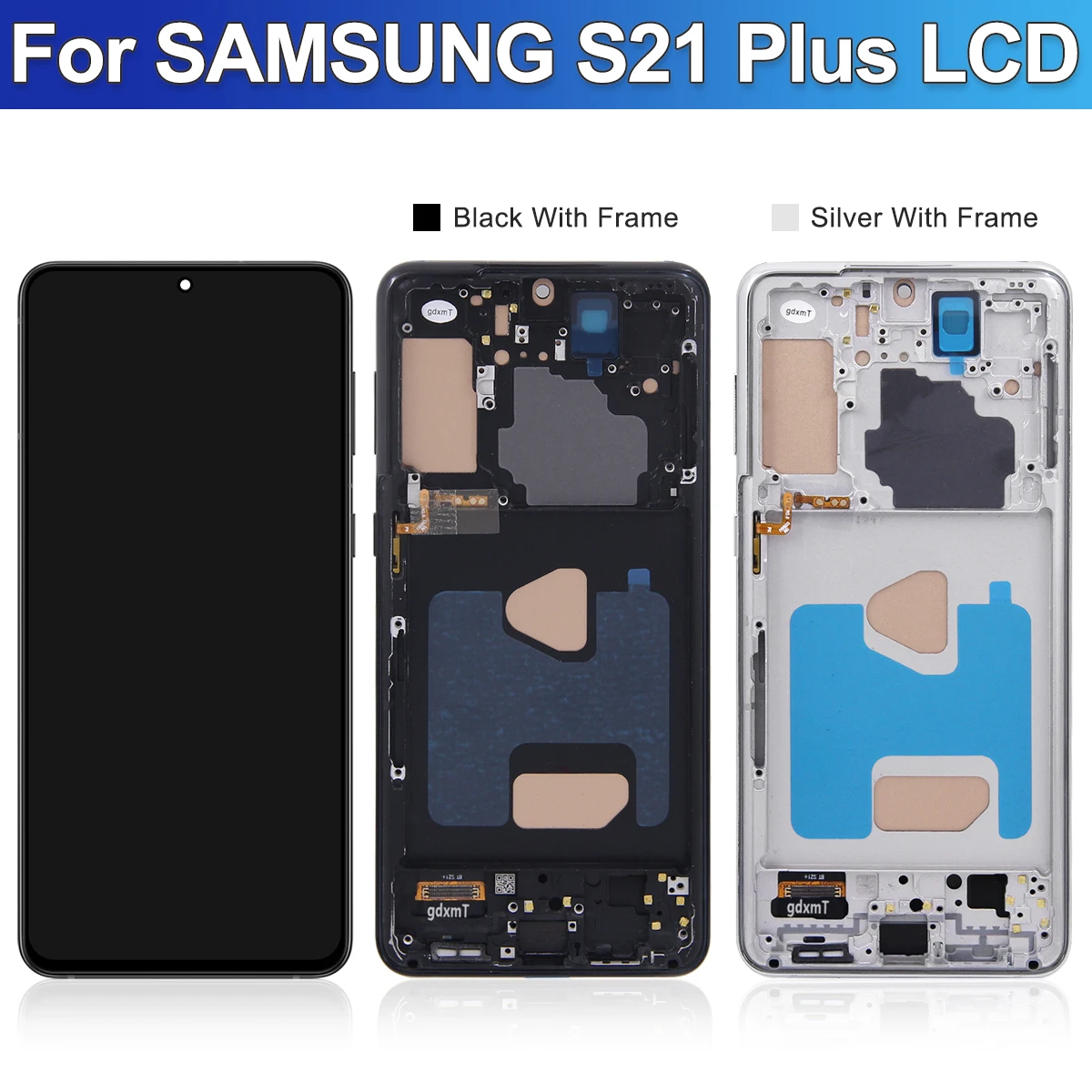 For Samsung Galaxy S21 Plus G996 G9960 G996F Lcd Display Touch Screen Digitizer Replacement For samsung S21+  lcd with Frame