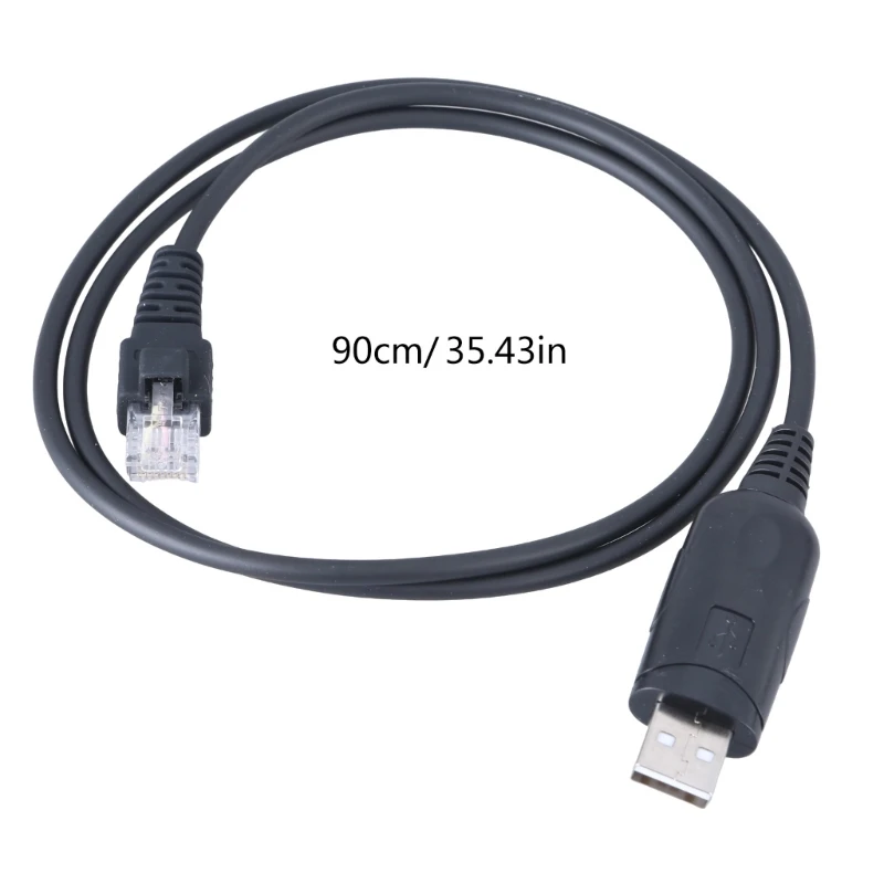 Профессиональный USB-кабель для программирования Plug & Plays, USB-кабель для программирования радио, 90 см/35,3 дюйма для 600