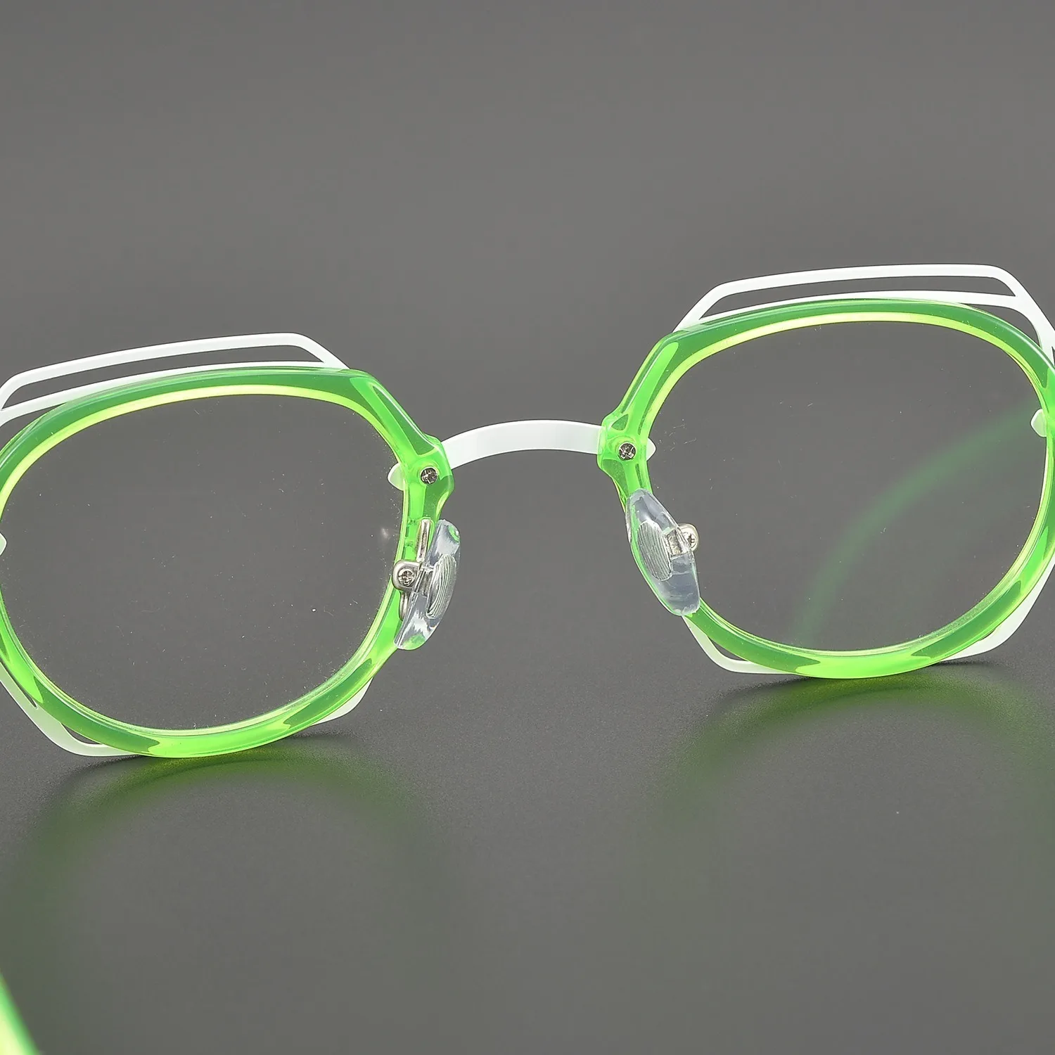 Nuevas monturas de gafas de acetato de titanio para hombre y mujer, monturas de gafas cuadradas de buena calidad, monturas de gafas graduadas Retro