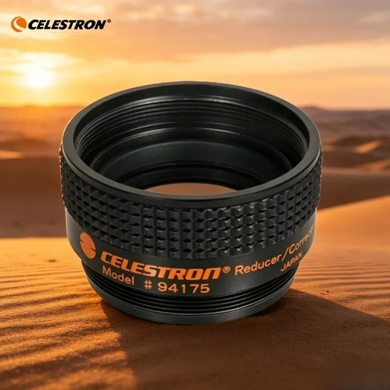 Celestron F6.3 Reducer Corrector Lens 94175 for C Series Astronomical Telescopes Compatible with C5 C6 C8 C9.25 C11 C14 Schmidt-