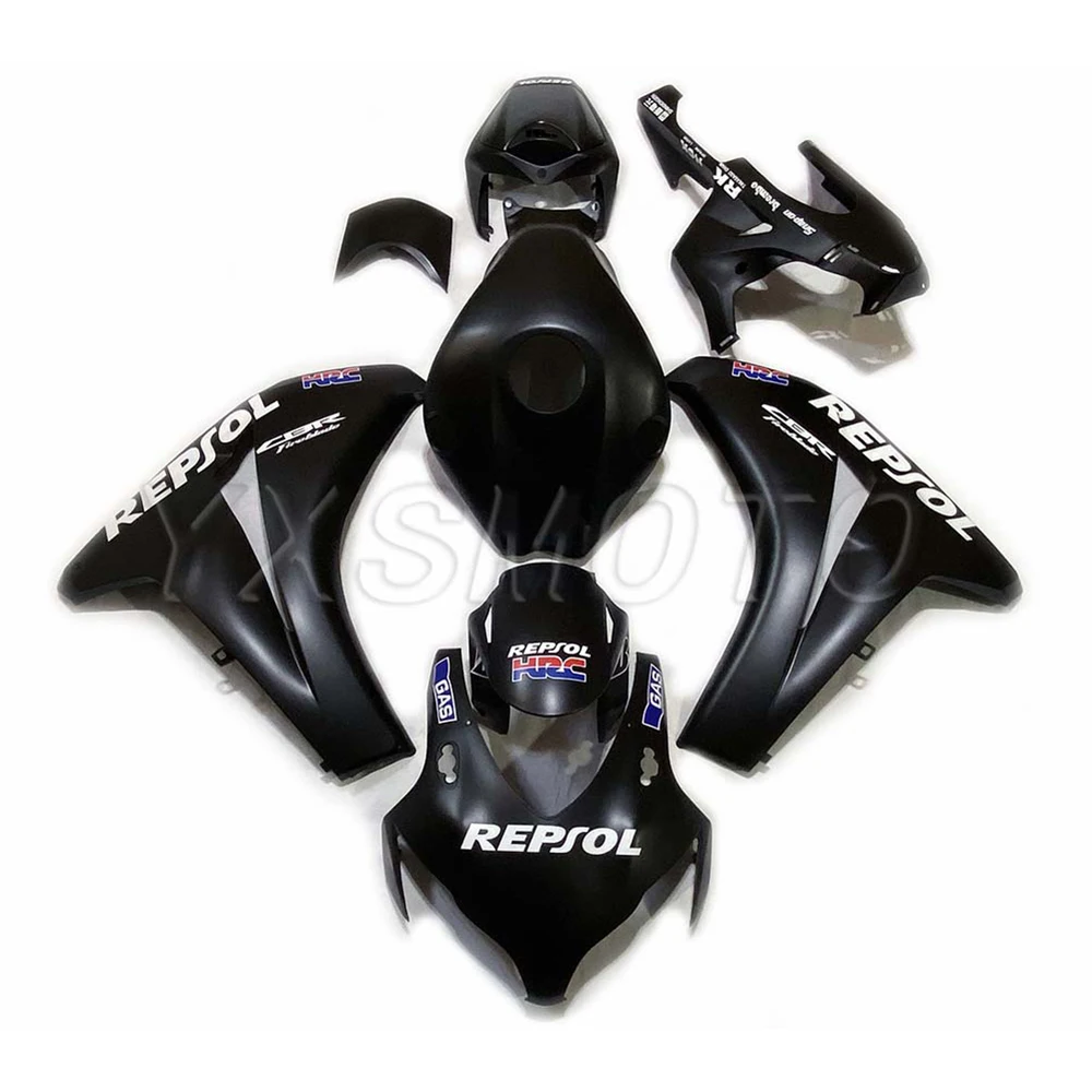 brand new ABS fairings for Honda CBR1000RR 2008 2009 2010 2011 black bodywork fairing kit cbr 1000 rr cbr1000