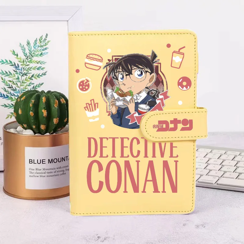 Detective Conan Notebook Anime Peripheral Conan Edogawa Mouri Ran Haibara Ai High Quality Student Diary Kawaii School Supplies