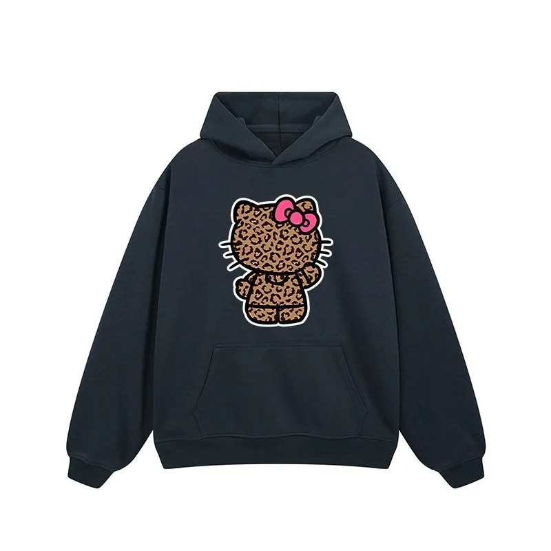 سترة ديزني العصرية المطبوعة برسوم كارتونية من القطن الخالص بغطاء للرأس للرجال والنساء في الخريف والشتاء، بلوزة قطنية جديدة عالية الجودة