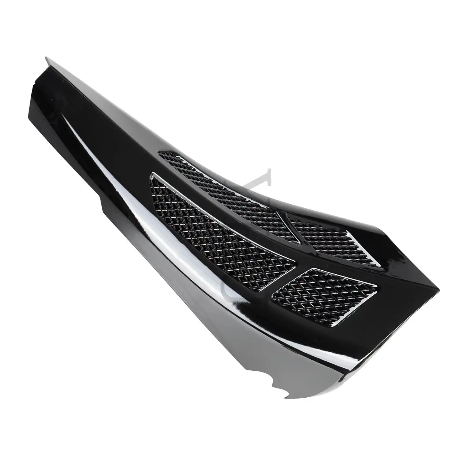 Motorcycle Stretched Tall Chin Spoiler Scoop Fairing Lower Radiator Cover For Harley Touring Road King Road Glide Street Glide