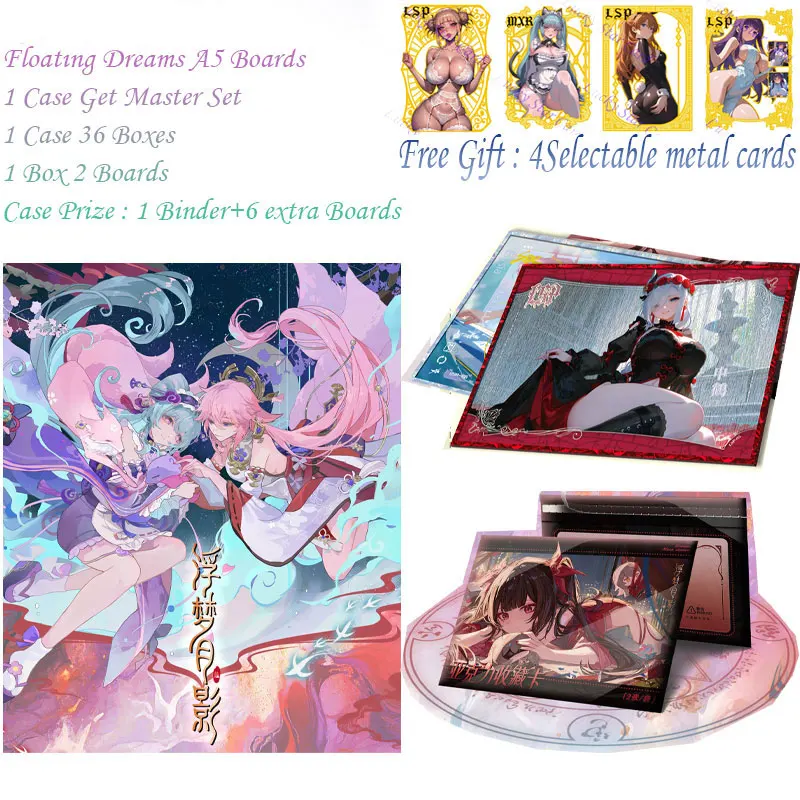 

Floating Dreams A5 Board Goddess Story Collection Anime Games Girl Party Swimsuit Party Doujin Toys Hobby Gift