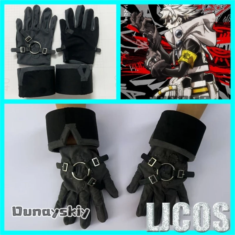 Am C S@ ‌ قفازات أنيمي Rudo GACHIAKUTA Zanka Surebrec التأثيرية قفازات Shuaburekk ملحقات لعب الأدوار من أجل Hallowmas