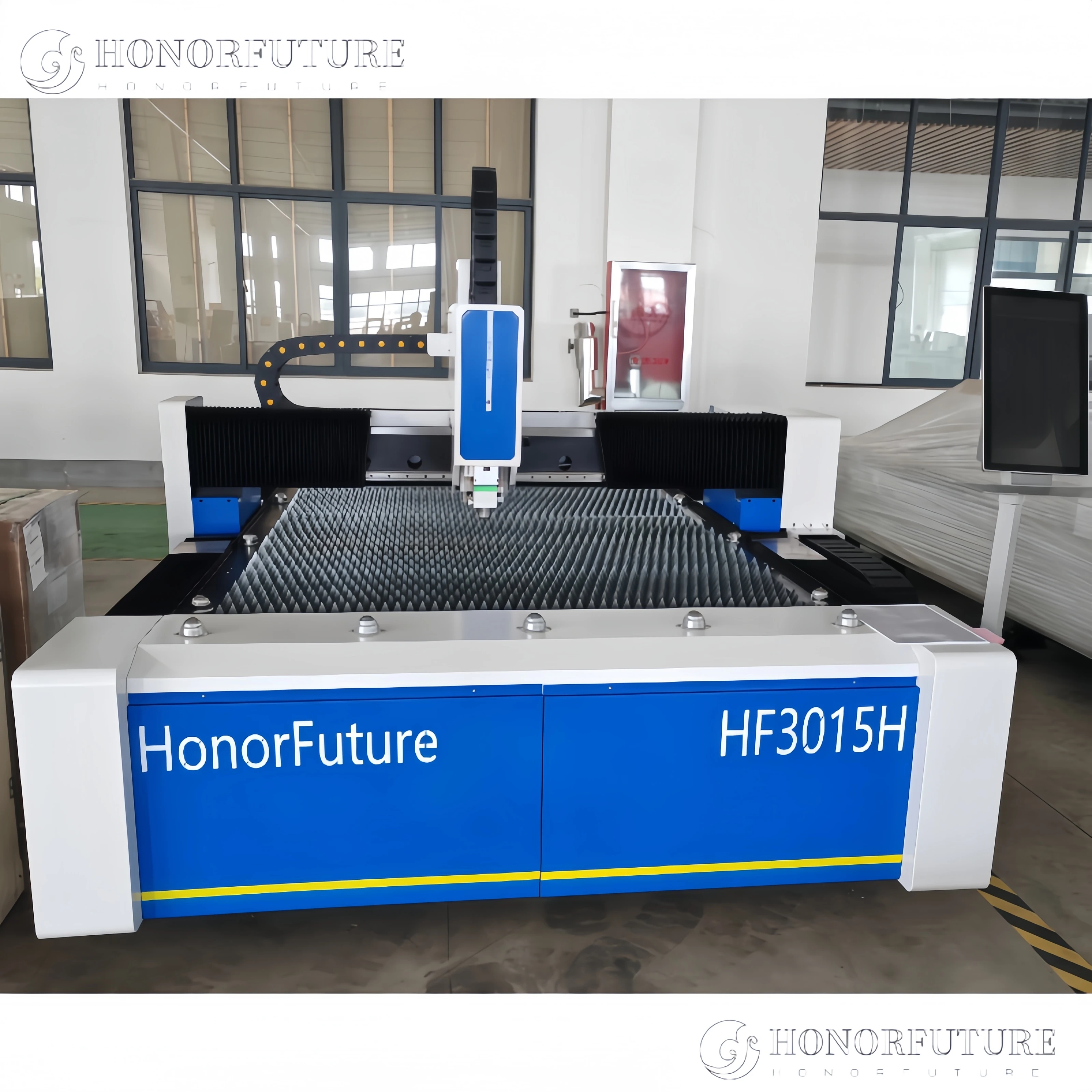High Stability CNC Fiber Laser Cutting Machine Metal Cutting Tools Kitchen Stainless Steel Cutter 1500w 2kw 3kw 6kw 12kw Table