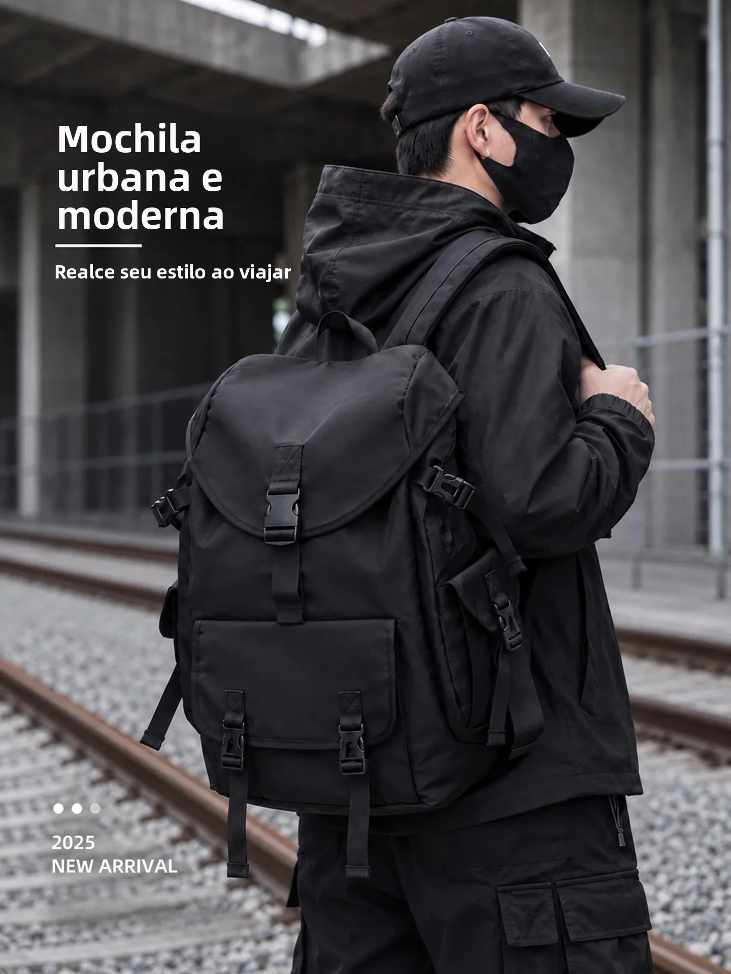 men's-large-capacity-backpack-computer-bag-outdoor-travel-hiking-workwear-functional-style-high-school-college-climbing-bookbag