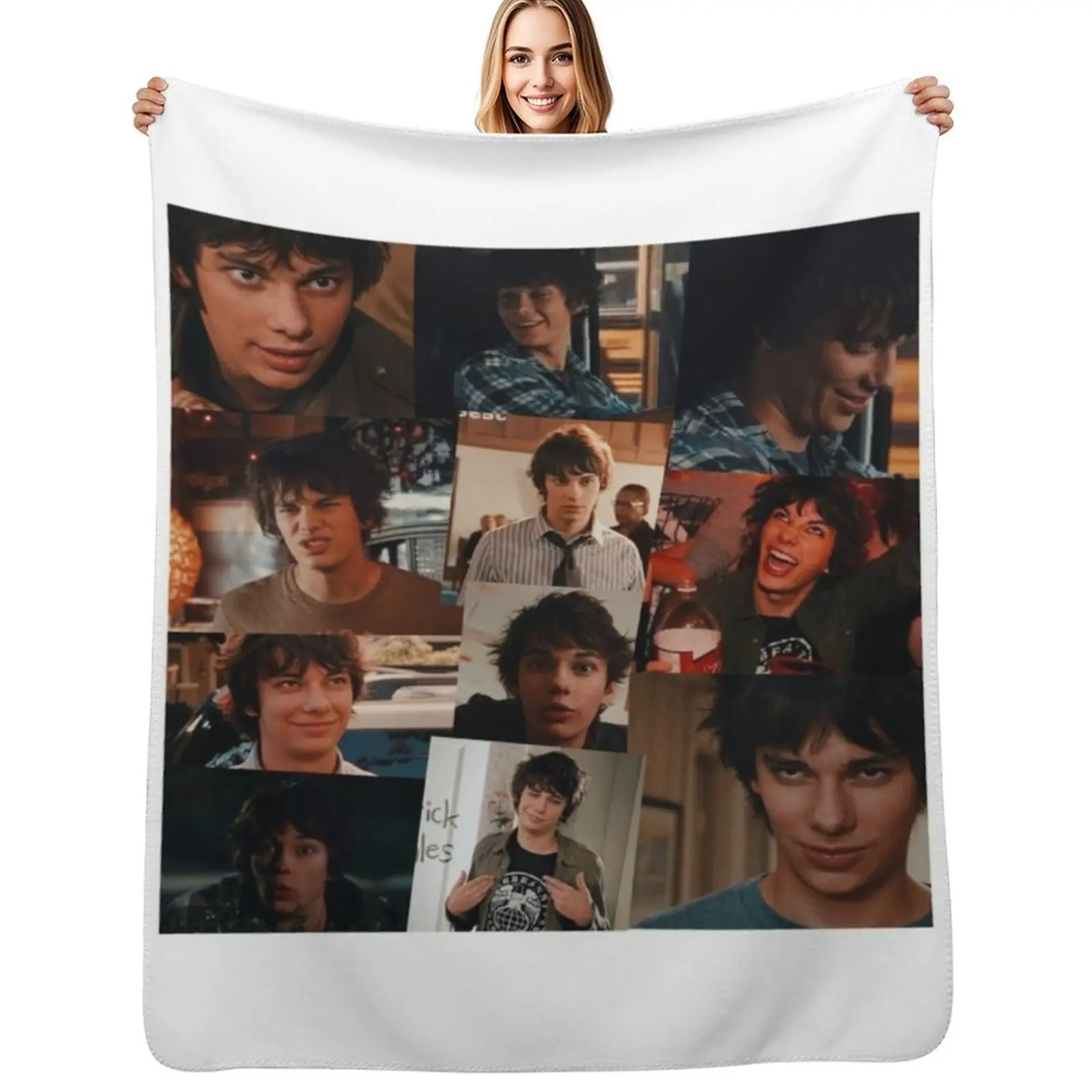 

Rodrick Heffley Throw Blanket funny gift Beautifuls Furry For Sofa Thin Blankets