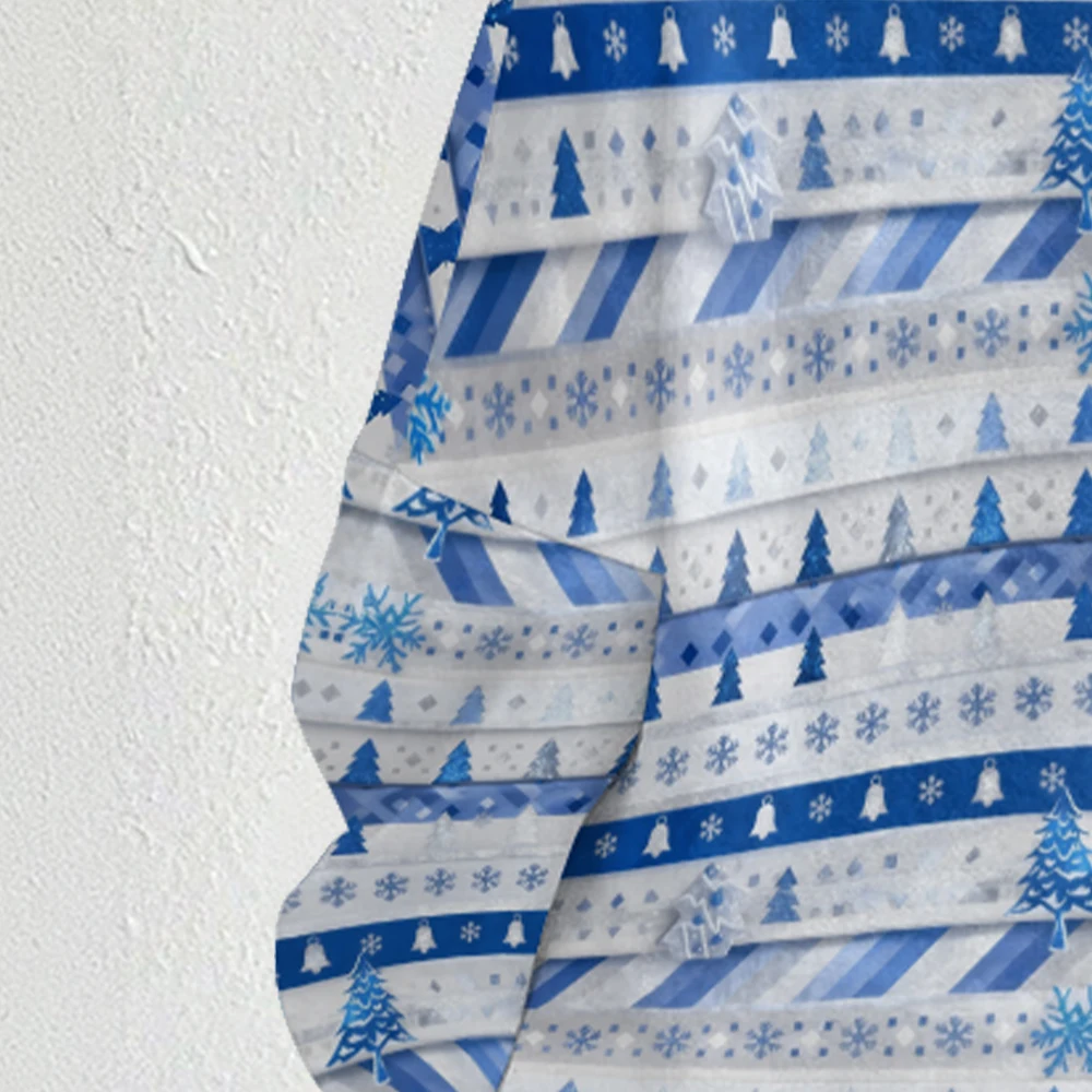 سويت شيرت نسائي بدون أكتاف لحفلات عيد الميلاد مع حاشية برباط، بلوفر كاواي منقوش للعطلات لهدايا عيد الميلاد #6