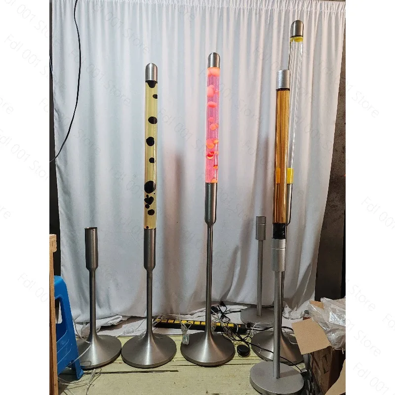 Height Of 125cm/145CM Floor Wax Lamp Jellyfish Lamp Lava Onion Lamp Exquisite Lighting
