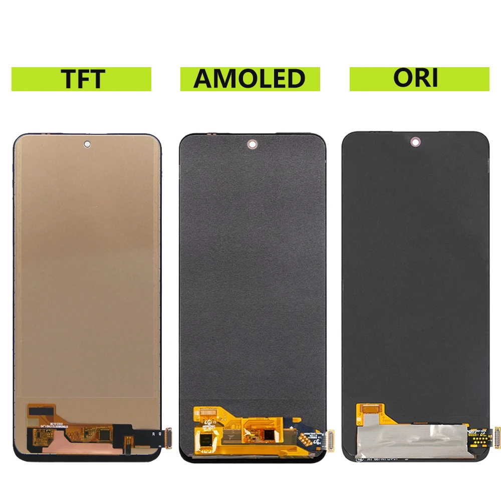 AMOLED Note12 4G LCD Display Screen For Xiaomi Redmi Note 12 23021RAAEG LCD Display with Touch Screen Digitizer Note 12 5G LCD