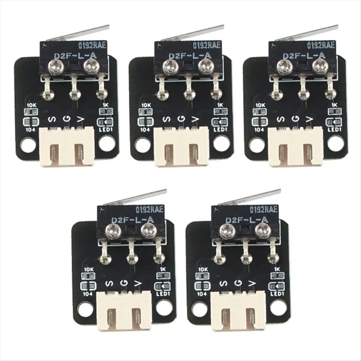 Welcome Deal~Limit Switch End Stop Sensor Mini Switch for -10/10S/S4/S5 Series -3/Pro/V2/ Series 3D Printer Accessories 5Pcs