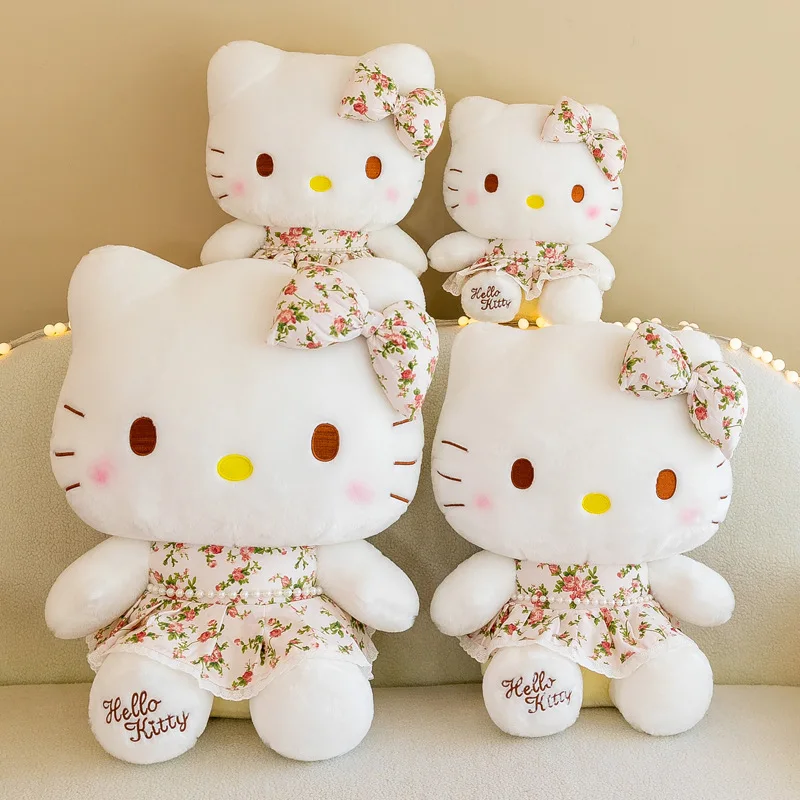 

Sanrio Hello Kitty Anime Hello Kitty Stuffed Toys Plushier Soft Pillow Birthday Gifts For Girls Kawaii Hello Kitty Plush Dolls