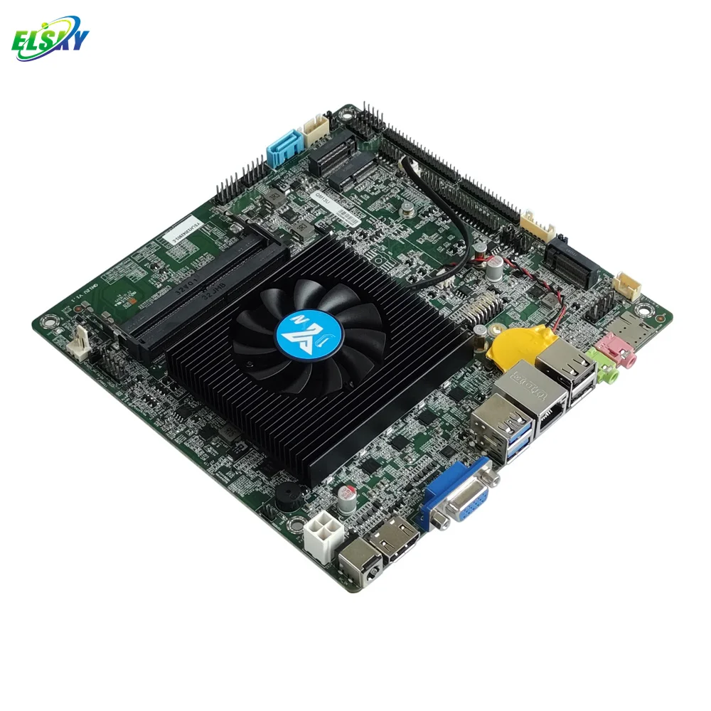 ELSKY Mini Itx Mainboard Motherboard for Computers QM13U with Processor Raptor Lake 13th Gen CORE I5 Support Win 11/10 LINUX