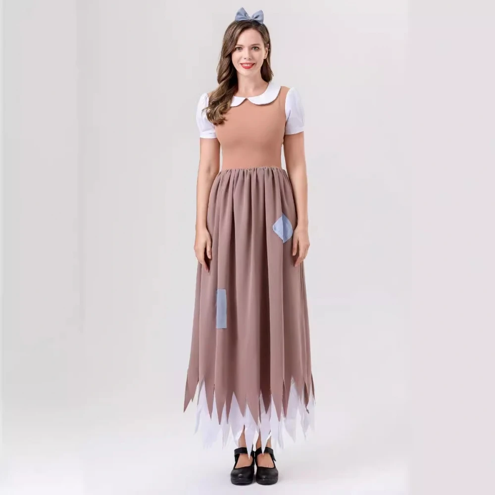 Adulto loween empregada dr fada t s trajes neve branca princ dr roupas tradicionais chinesas femininas