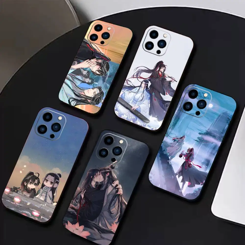 

Grandmaster O-Demonic Cultivation Phone Case For iPhone 17 16 15 14 13 12 Max Plus Silicone Black Cover