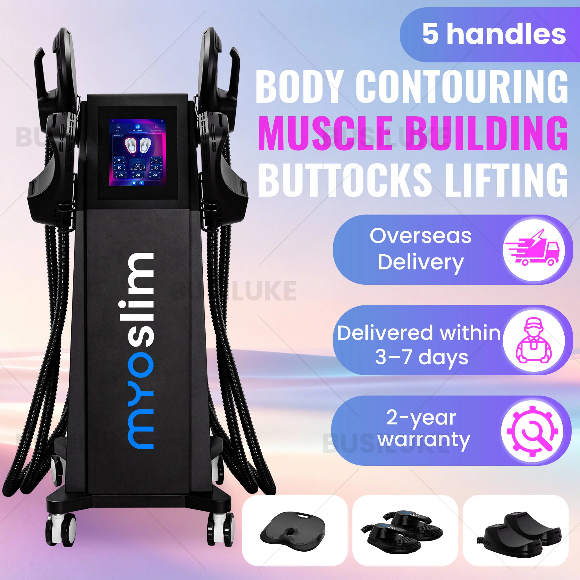 Myoslim 15 Tesla 6500W PRO Ultra Therapy Body Slim Muscle Stimulation NEO Cellulite Reduction Machine Shaping Salon