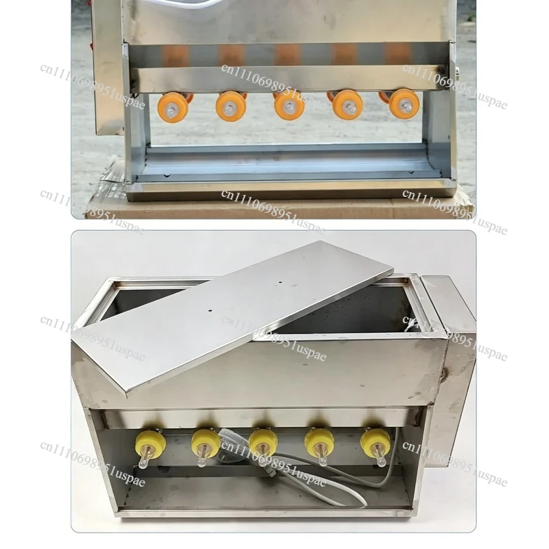 Stainless Steel Double-sided Automatic Constant Temperature Lamb Feeder Piglet Feeding Device Pig Milk Replenishment Artifact