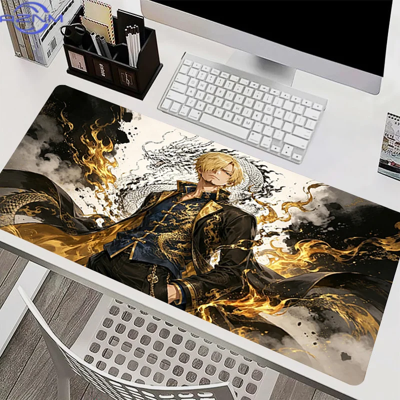Popular Anime Mouse Pad O-one P-piece Gamer Essential XXL Extended Desk Mat Laptop Gaming Pad PC Accessories Non-Slip Mouse Pad