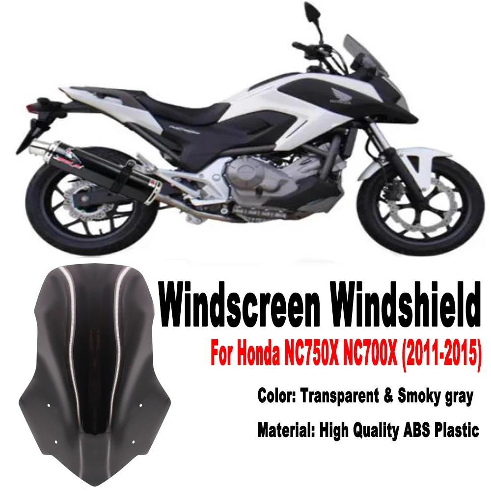 

NC700X NC750X Windscreen Windshield For Honda NC 700X NC750X NC 750 X NC 700 X 2011-2015 2014 Wind Shield Screen Protector Parts