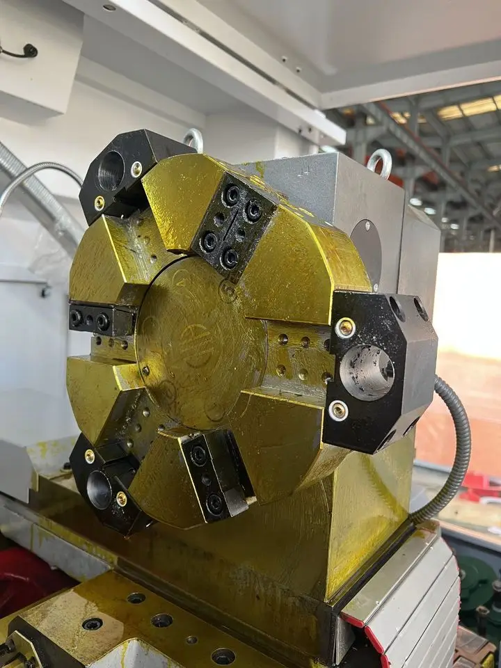 الدقة المعدنية تحول هاين Ck6140 مخرطة CNC للسرير المسطح الأفقي