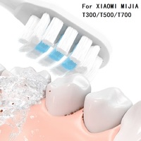 4/8/12/16 Pcs Replacement Brush Heads For XIAOMI MIJIA T300/T500/T700 Sonic Electric Toothbrush Head Soft Bristle Nozzles