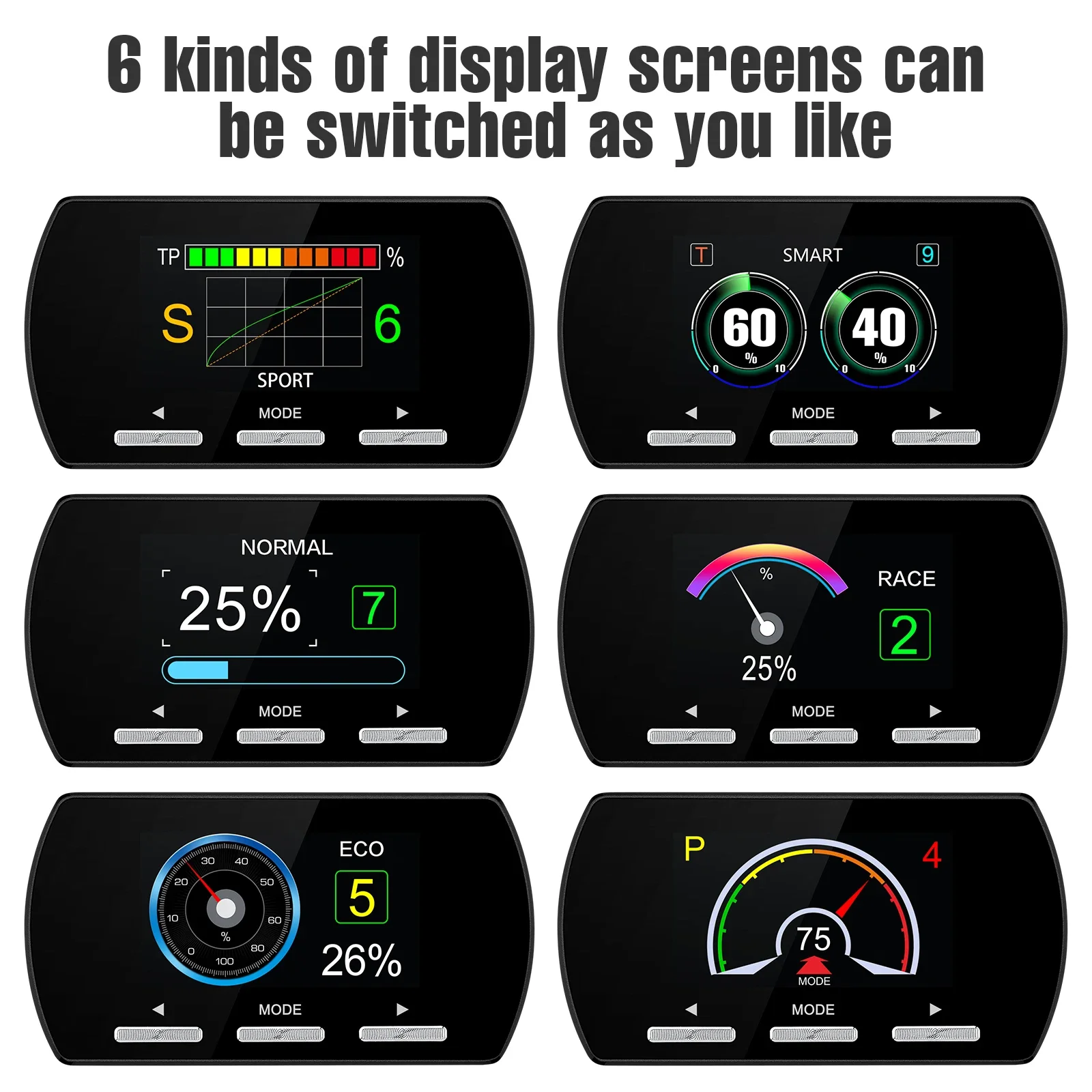 Car Electronic Throttle Controller with 11 modes Car Pedal Booster Car Throttle Response Controller Racing Accelerator Potent