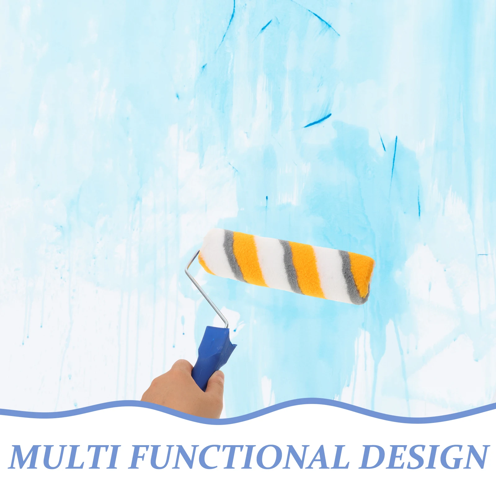 

Roller Brush 9 Inch Latex Roller Kit Chemical Fiber Texture Drywall Mud Masonry Painting Supplies Ceilings Furniture Surfaces